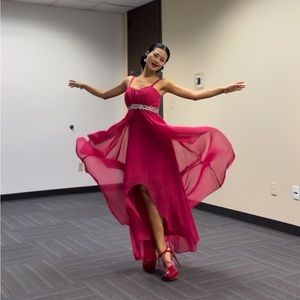 Prom dress. Size 2. Pink